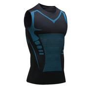 Men Compression Tank Top Sleeveless, Athletic Slim Fit Muscle Shirt Undershirt, Shapewear Vest for Gym Workout Running (#5,S)
