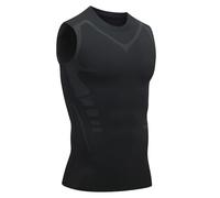 Men Compression Tank Top Sleeveless, Athletic Slim Fit Muscle Shirt Undershirt, Shapewear Vest for Gym Workout Running (#6,4XL)