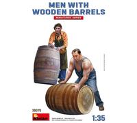 Men Con de Madera Barrelsmaquette Figura PBR MiniArt 38070