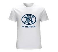 Men Cotton Fn Herstal T-Shirt Unisex tee White L
