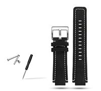 Men de la banda de reloj de lienzo adecuado para Timex Compass T2N720 T2N721 T2N739 Banda de reloj de nylon 24x16 mm