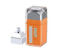 Men de recortadores inalámbricos: barba recargable, máquina de aseo portátil, maquinillas de afeitar LED | Herramienta de depilación multifunción, equipo facial para la oficina de vacaciones de