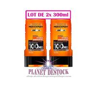MEN EXPERT Lot Gel douche Hydra energetic -2x300ml