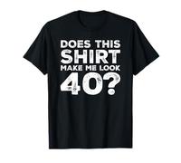 Men Gag Vintage 40th Birthday Decorations Funny 40 Birthday Camiseta