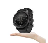Men Militars Sports Digital Watch, vigilancia de supervivencia táctica, vigilancia de hombres multifunción de supervivencia al aire libre, ideal para entrenamiento táctico, senderismo, natación