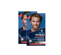 Men Perfect Gel de tinte antigris 60 marrón medio (2 x 80 ml), tinte para el cabello para hombres que oculta el pelo gris, tinte antigris para un resultado de aspecto natural