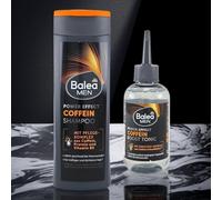 MEN Power Effect - Set de cuidado del cabello (2 piezas) Balea | Champú (250 ml) & Boost Tonic (150 ml) para la pérdida de cabello hereditaria * | con cafeína y RootBio Tec para fortalecer las raíces