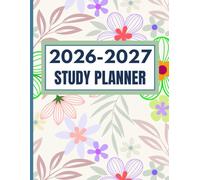 Men’s Daily Weekly Monthly & Study Planner 2026-2027 (8.5"x11"): Boost Productivity, Learn New Skills & Stay Focused