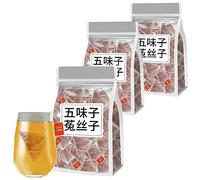 Men’s Essentials Five Flavors Goji Berry Tea, 20/40/60pcs Five-Flavor Goji Berries Nourishing Tea, Chinese Herbal Wolfberry Tea (60pcs-3bags)