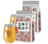 Men’s Essentials Five Flavors Goji Berry Tea, 20/40/60pcs Five-Flavor Goji Berries Nourishing Tea, Chinese Herbal Wolfberry Tea (40pcs-2bags)
