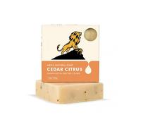 Men\'s Fresh Cedar Soap Rich Foam Without False Slippery Soap for Men Women Shower Repairing Skin