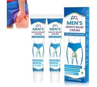 Men’s GentX Relief Cream 20g, Private S-oothing Cream, Private Soft C-ream, Intimate Soothing C-ream, External Creams for Soothing, Gentle Moisturizer for Men’s Skin Care Routine (2)
