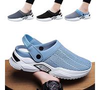 Men s Orthopedic Hollow-out Summer Sandals, Sandalias Ortopédicas de Verano con Agujeros para Hombre, Zapatos Informales Malla Transpirable Moda Ligero, Zuecos de Jardín