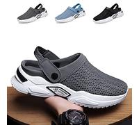 Men s Orthopedic Hollow-out Summer Sandals, Sandalias Ortopédicas de Verano con Agujeros para Hombre, Zapatos Informales Malla Transpirable Moda Ligero, Zuecos de Jardín