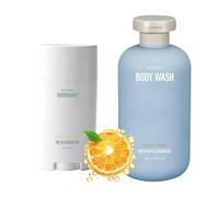 Men’s Shower Gel, Body Odor Cleaner, Refreshing Wash with Lightweight Formula, Skin Care Gel for Comfort, Non-Greasy Body Wash with Gentle Feel, Travel Hygiene for Dorm and Vacation