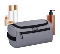 Men’s Travel Toiletry Bag, Waterproof Shower Bag, Portable Travel Pouch, Spacious Organizer with Mesh Pockets, Ideal for Fitness, Business Trip, 9.84x5.12x5.12 Inches