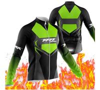 Men’s Winter Cycling Jacket,Men’s Classic Cycling Jersey - Breathable, Long Sleeve, Full Zipped Winter Cycle Top,Athletic Fit | Rear Pockets | Zipped Pockets (M,7)