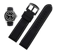 Men Silicone Watchband 20 mm 22 mm 24m para mido ciudadano omega deportivo correa de reemplazo de goma rojo azul naranja blanca pulsera suave