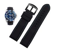 Men Silicone Watchband 20 mm 22 mm 24m para mido ciudadano omega deportivo correa de reemplazo de goma rojo azul naranja blanca pulsera suave
