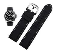 Men Silicone Watchband 20 mm 22 mm 24m para mido ciudadano omega deportivo correa de reemplazo de goma rojo azul naranja blanca pulsera suave
