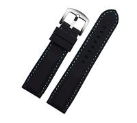 Men Silicone Watchband 20 mm 22 mm 24m para mido ciudadano omega deportivo correa de reemplazo de goma rojo azul naranja blanca pulsera suave