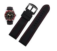 Men Silicone Watchband 20 mm 22 mm 24m para mido ciudadano omega deportivo correa de reemplazo de goma rojo azul naranja blanca pulsera suave