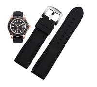 Men Silicone Watchband 20 mm 22 mm 24m para mido ciudadano omega deportivo correa de reemplazo de goma rojo azul naranja blanca pulsera suave
