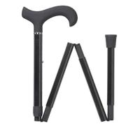 Men Soft Touch Derby Cane Black Triple Wound Carbon Fiber -Affordable Gift for your Loved One! Item #DHAR-75008 by HARVY