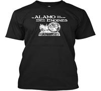 Men T Shirt Alamo Hit and Miss Gas Farm Engine T Shirt O Neck tee Black 3XL