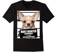 Men T Shirt Fashion Most Chihuahua T-Shirt - Dog tee Shirts Summer Short Sleeve Cotton Tshirt Streetwear Black