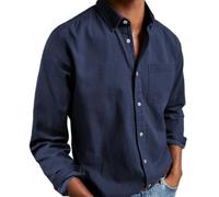 Men T-Shirt Men Fashion Urban Sports Shirt Youth Classic Men Trend Longsleeve Tops Light Comfortable Men Casual Longsleeve T-Shirt U-Navy 5XL