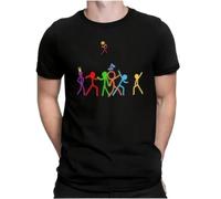 Men T Shirts Alan Becker Funny Games Funny tee Shirt Making My First Stick Figure Picture Still in Progress Short Sleeve T-Shirt