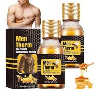 Men Therm Bee Venom - Aceite de calefacción para ginecomastia de veneno de abeja Mentherm, gel de veneno de abeja Mentherm, aceite tensor de ginecomastia para hombres, aceite de veneno de abeja Therm