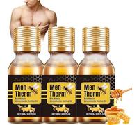 Men Therm Bee Venom - Aceite de calefacción para ginecomastia de veneno de abeja Mentherm, gel de veneno de abeja Mentherm, aceite tensor de ginecomastia para hombres, aceite de veneno de abeja Therm