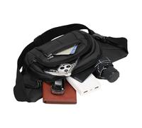 Men Waist Bag | Large Capacity Accessible Water Resistant Chest Shoulder Purse | Fanny Bag For Men | Luggage & Travel Gear | For Sports Workout Casual Travel Hiking Gym Running Outdoor Shopping