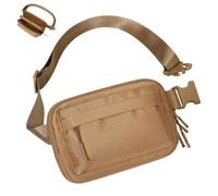 Men Waist Bag, Multifunctional Waist Pouch, Running Fanny Pack, Workout Waist Pack, Running Belt Zipper Pockets, Easy To Use, Portable for Workout, Running Gear Accessories