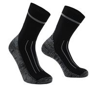 Men Waterproof Socks Trekking Riding Ski Cycling Camping Fishing Hiking Sports Snow Warm Thermal Winter Sock PORELLE MEMBRANES Para Hombre(JBL006-Gray,L (EU43-46))