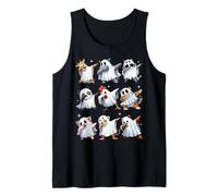 Men Women and Kids Dabbing Animals Wildlife Halloween Party Camiseta sin Mangas