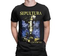 Men Women Graphic Printed Sepultura Rock Metal Music Band T Shirt tee Pure Clothing