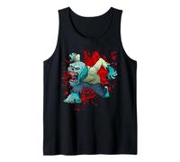 Men Women Horror Scary Blood Halloween Zombie Fans Thriller Camiseta sin Mangas