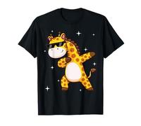 Men Women Kids Cool Giraffe Dabbing Animals Wildlife Parties Camiseta