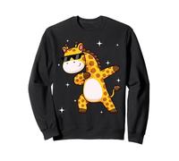 Men Women Kids Cool Giraffe Dabbing Animals Wildlife Parties Sudadera