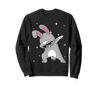 Men Women Kids Cool Rabbit Dabbing Animals Wildlife Parties Sudadera
