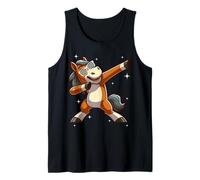 Men Women Kids Funny Horse Dabbing Animals Wildlife Parties Camiseta sin Mangas