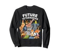 Men Women Kids Future Veterinarian Wildlife Animals Lovers Sudadera