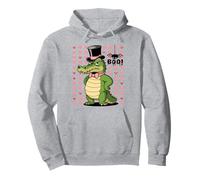 Men Women Kids Groovy Retro Funny Alligator Spooky Halloween Sudadera con Capucha