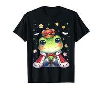 Men Women Kids Groovy Retro Funny Cute Frog Spooky Halloween Camiseta