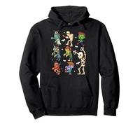 Men Women Kids Skeleton Zombies Funny Boo Spooky Halloween Sudadera con Capucha