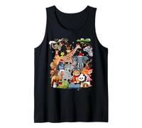 Men Women Kids Wildlife Zoo Day Christmas Party 22 Animals Camiseta sin Mangas
