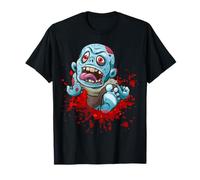 Men Women Scary Horror Blood Halloween Zombie Fans Thriller Camiseta